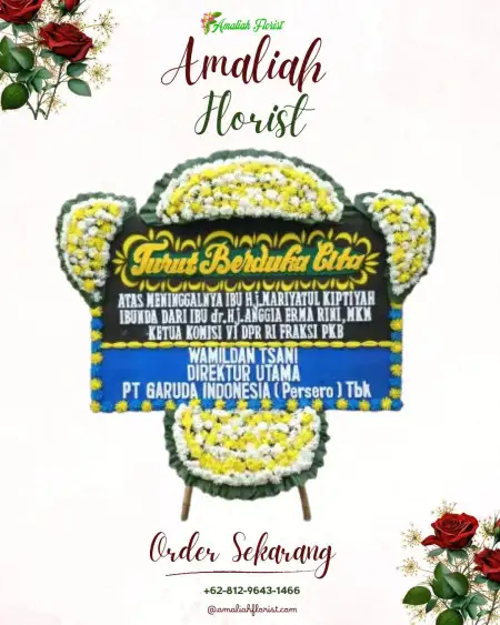 Papan Bunga Duka Tabukan Utara